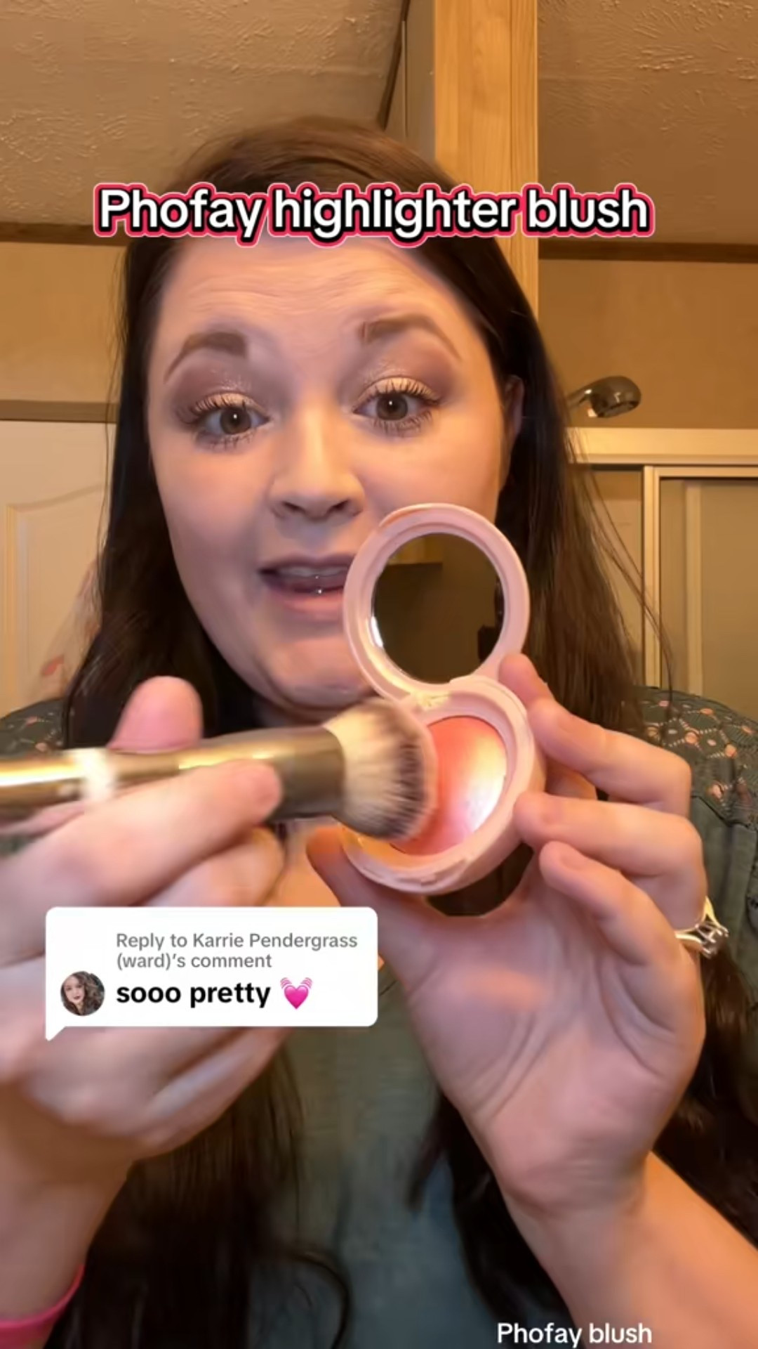 This is the prettiest blush! 

#blush #phofayblush #makeupfinds 

#LTKBeauty #LTKmorningroutine #LTKselfcare