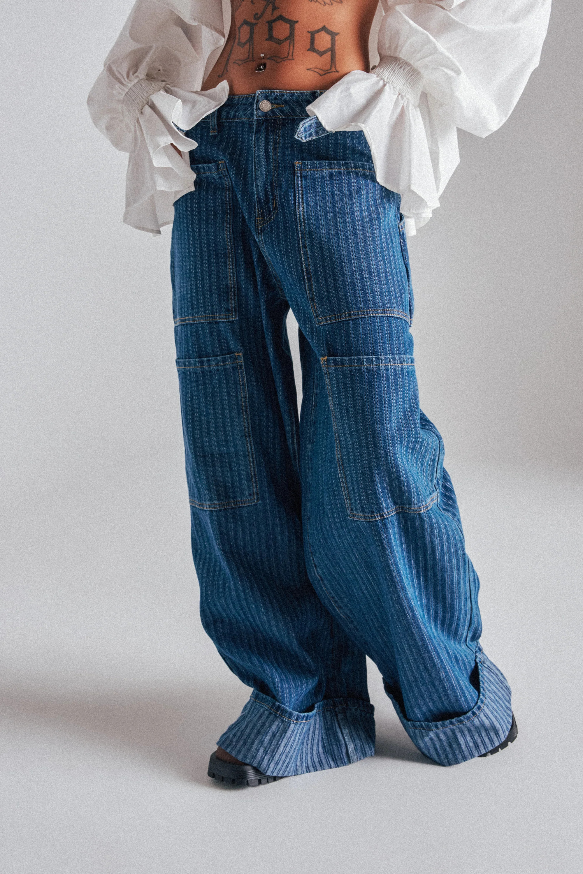 BE MINE STRIPE DENIM | AKIRA