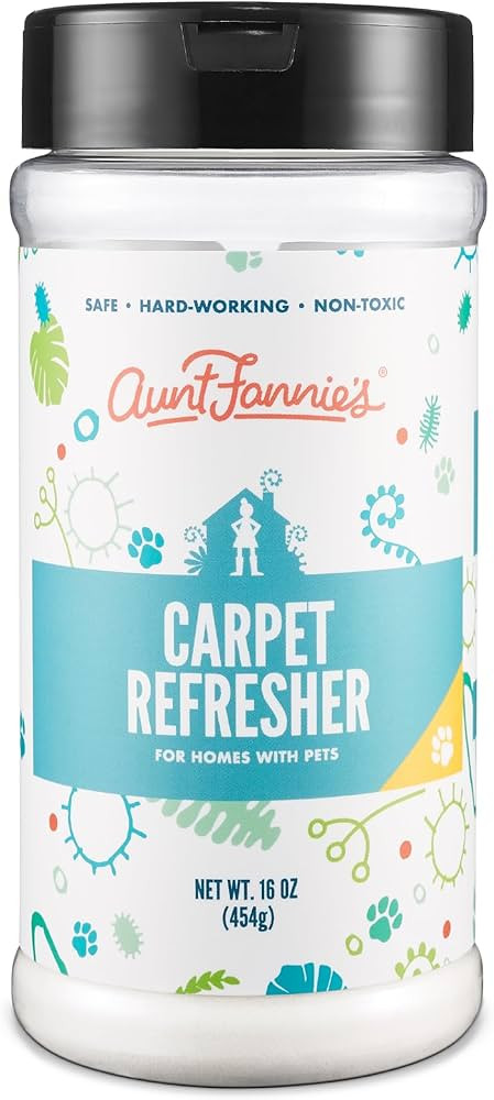 Aunt Fannie's Carpet Refresher, Odor Neutralizer & Deodorizer for Homes with Children, Pets, and ... | Amazon (US)
