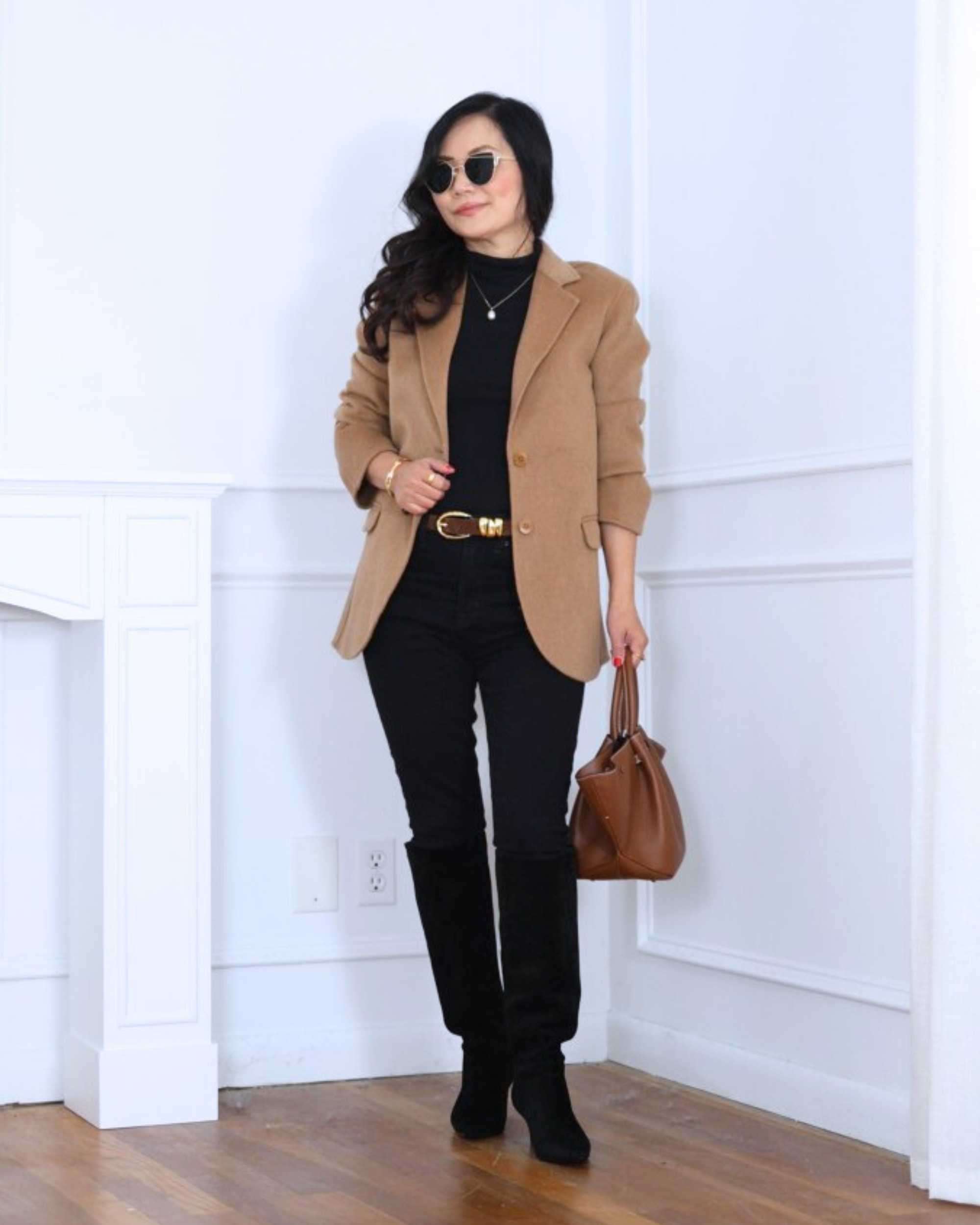A little classic, a little modern — this Quince blazer paired with skinny jeans from Gap and tall boots from J.Crew creates such a chic, streamlined look. Perfect for days when you want to feel polished without trying too hard! I’m 5’2, wearing size XS.

#LTKOver40 #LTKootd #LTKPetite