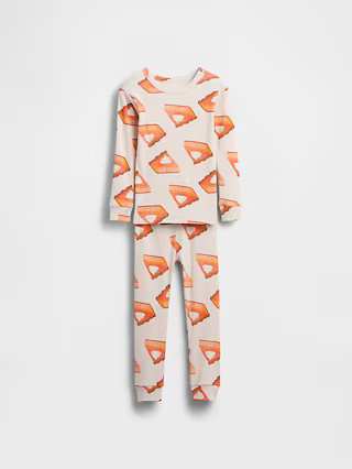 Baby & Toddler Thanksgiving Organic Brushed Cotton PJ Set | Gap (US)