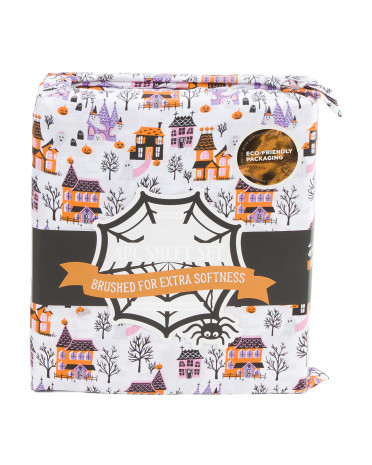 Haunted House On Sugar Hill Sheet Set | TJ Maxx