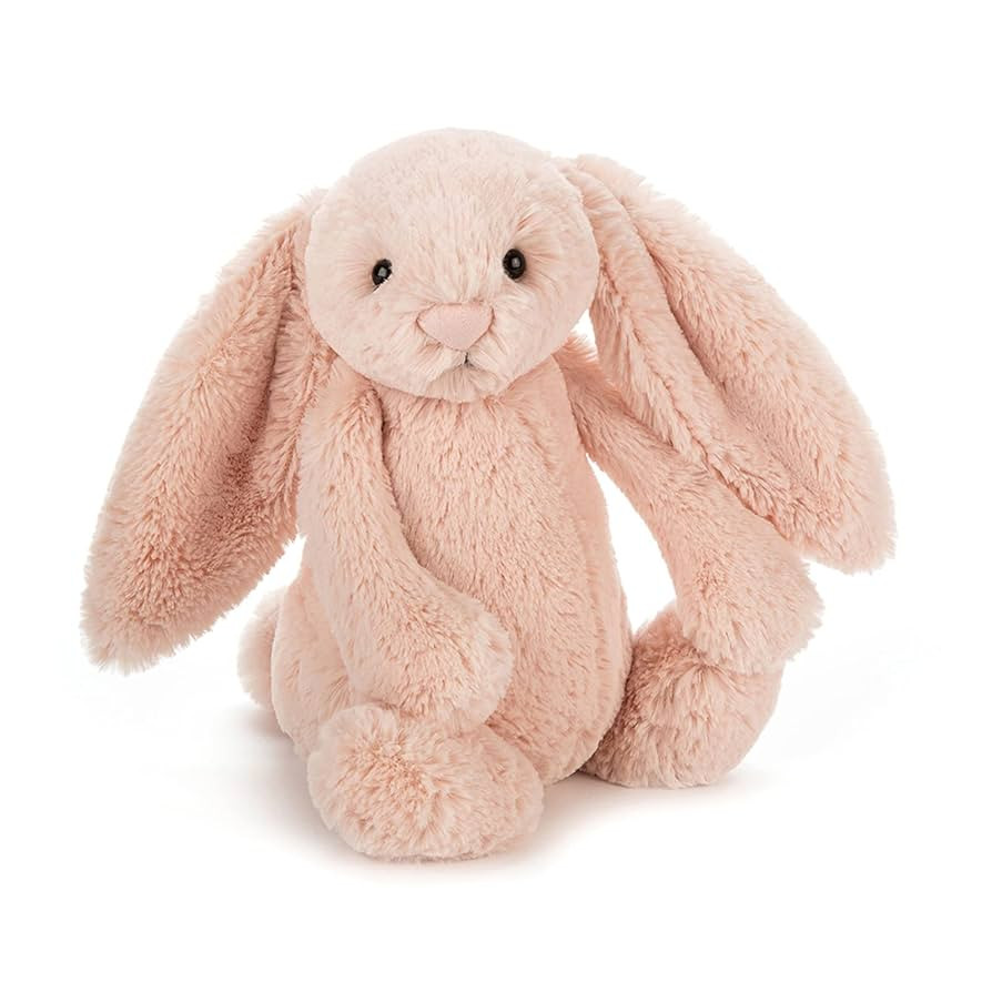 Jellycat Bashful Blush Bunny Stuffed Animal, Medium 12 inches - Rabbit and Bunny Plush Toy - Clas... | Amazon (US)