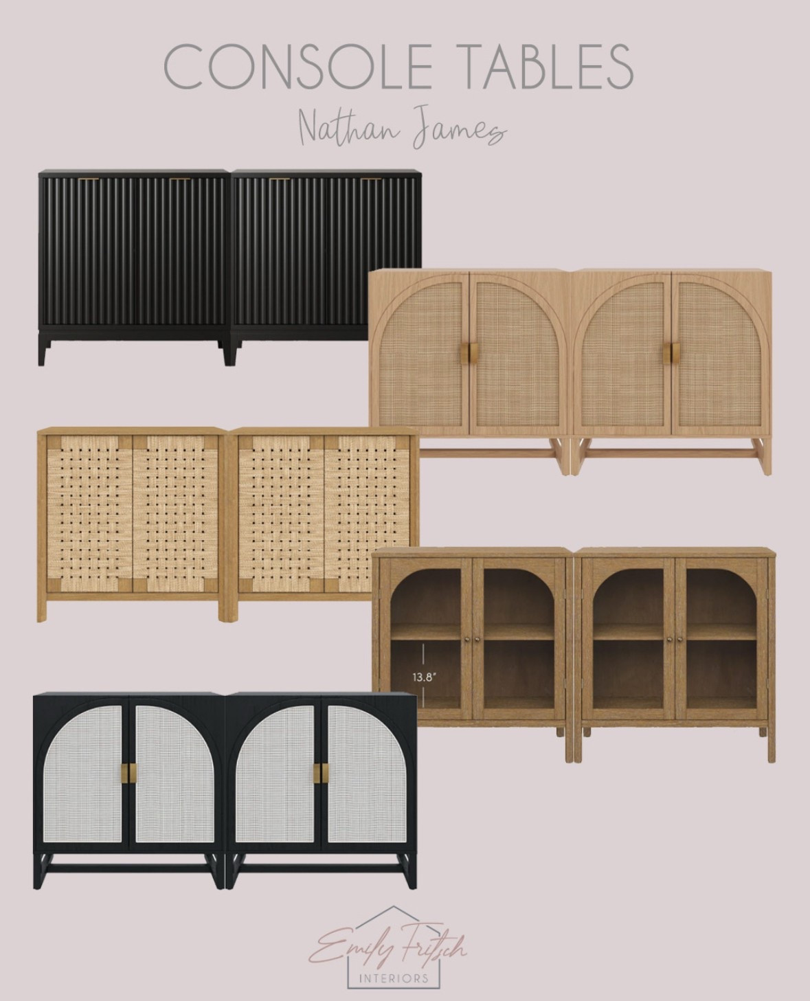 Console tables are a great furniture piece because they bring both beauty and functionality. Check out some of my favorite console tables.

#consoletable #furniture #console #consoletableideas #emilyfritschinteriors #rochesterinteriordesign #interiordesign #decorating #decoratingideas
#interiordesigns #interiordesignideas

#LTKHome