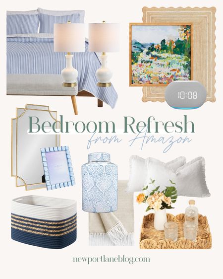 Refresh your bedroom with these Amazon favorites! From the striped bedding to the colorful wall art, it all looks high end for a fraction of the cost.

Coastal Home | Grandmillennial Home | Grandmillennial Home Decor | Amazon Bedroom | Bedroom Home Decor

#LTKHome #LTKFindsUnder100 #LTKFamily
