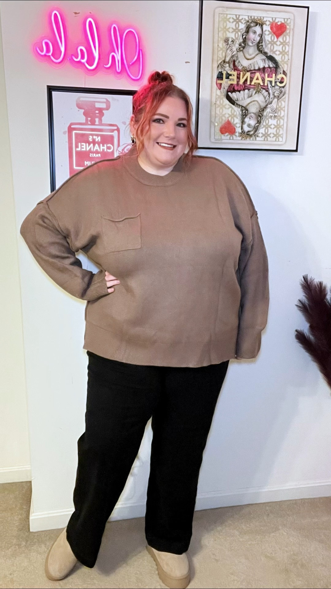 Eytino Plus Size Oversized Sweater Try On! Seriously SO soft, need more colors on this!

#LTKPlusSize #LTKSeasonal #LTKWorkwear