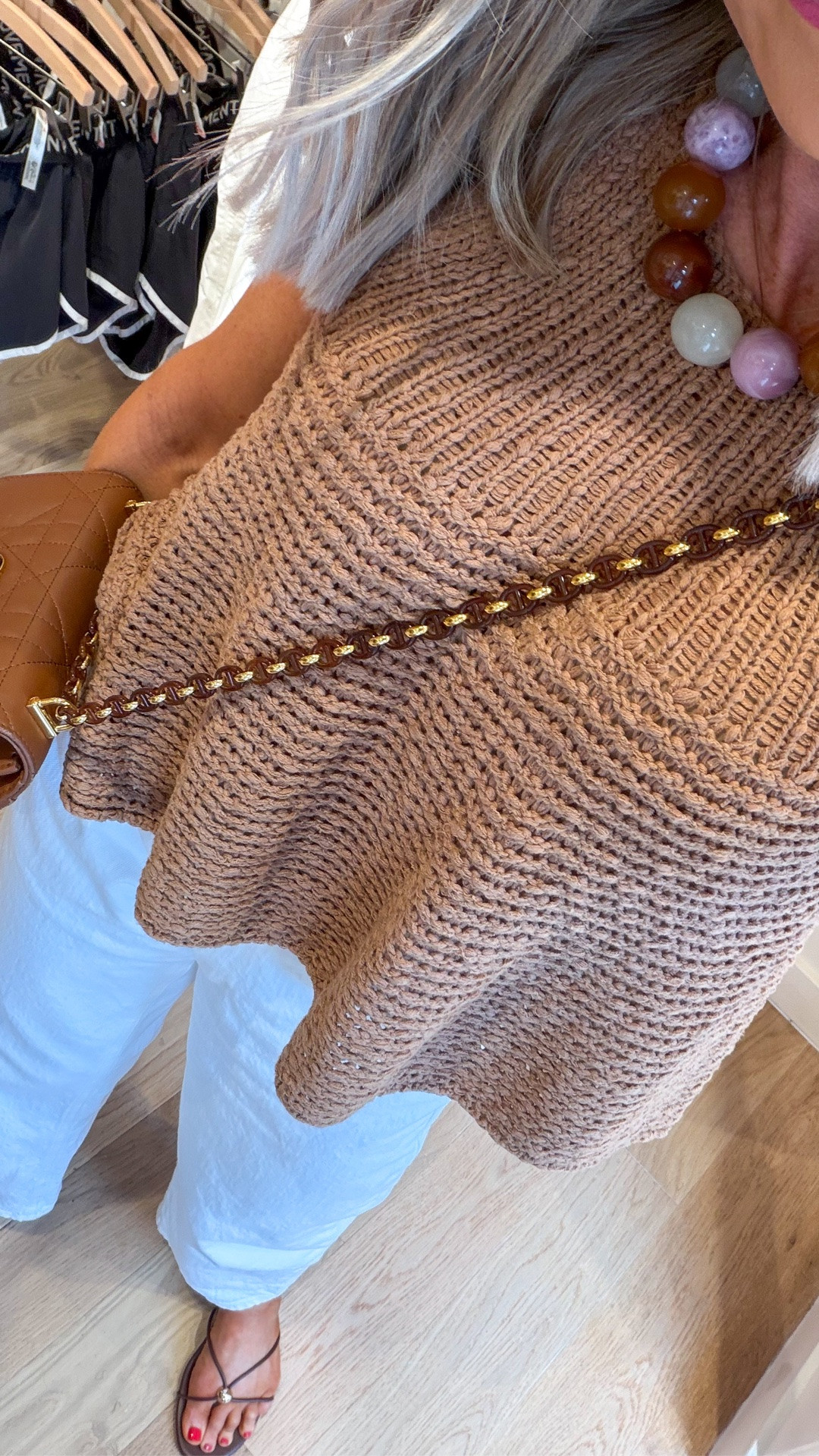outfit of the day… tourist edition!  wearing XXS in sweater tank and size 24 in denim •

#LTKootd #LTKOver40 #LTKTravel