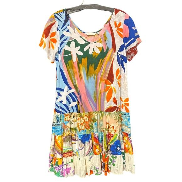 Jams World Printed Hattie Dress Womens XS Hawaiian Print | Poshmark