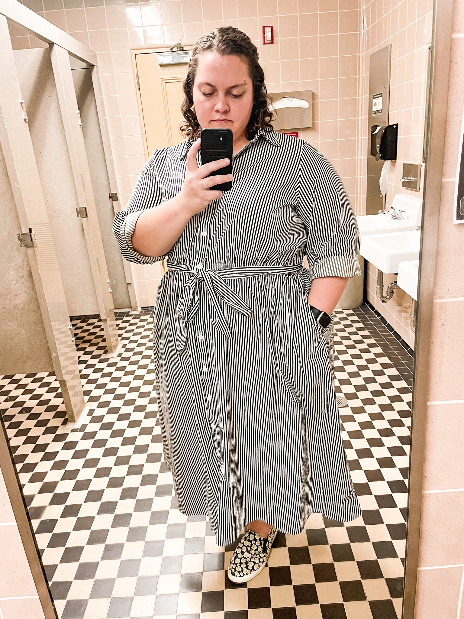 Plus-size dress, office wear, workwear, striped dress, long sleeve dress

#LTKworkwear #LTKstyletip #LTKplussize