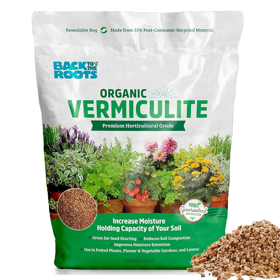 Back to the Roots 100% Organic Vermiculite | Made in The USA | Premium Nutrition for Indoor and O... | Amazon (US)