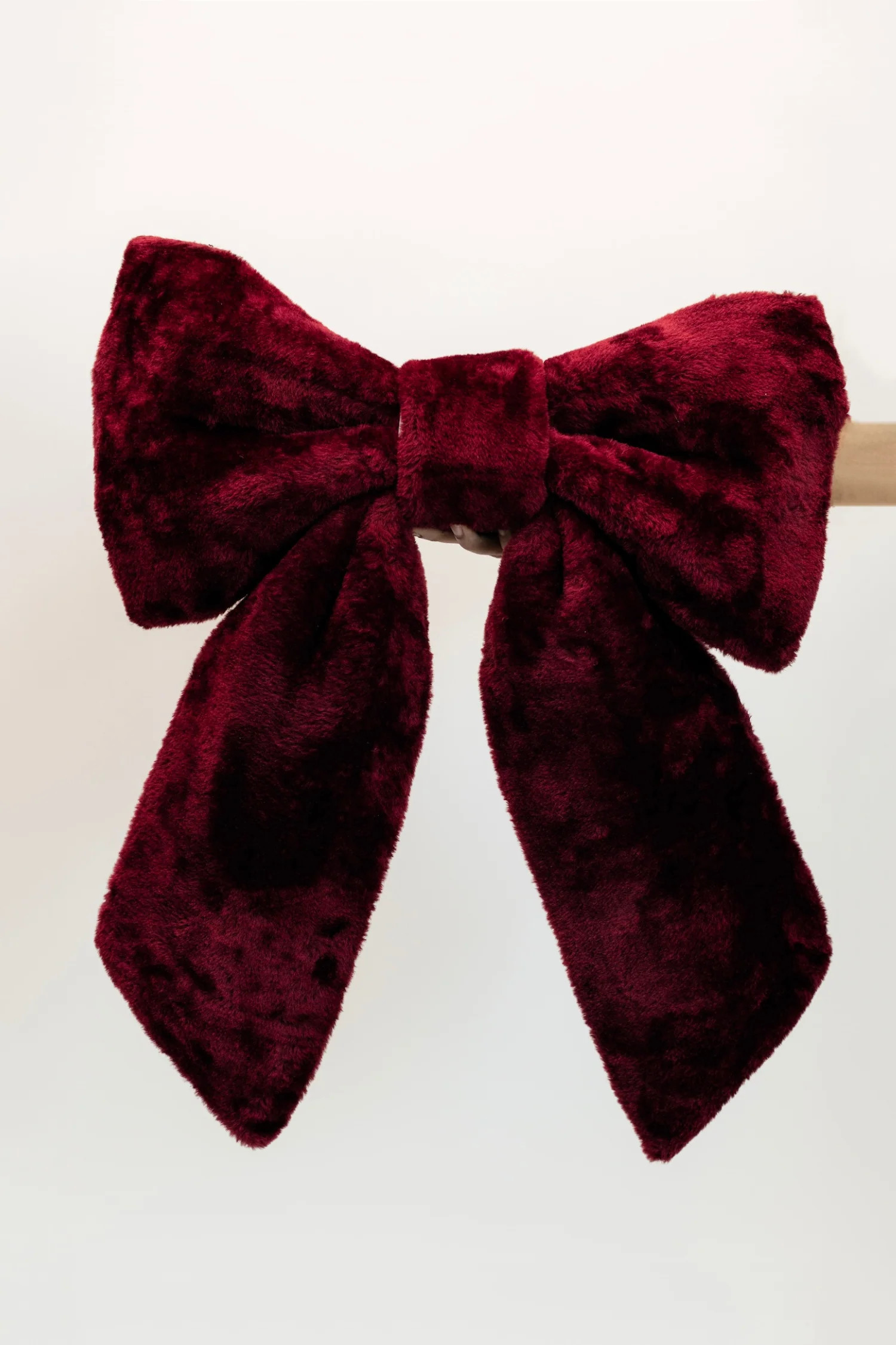 Winslet Oversized Bow - Dark Red - 2 Sizes | THELIFESTYLEDCO