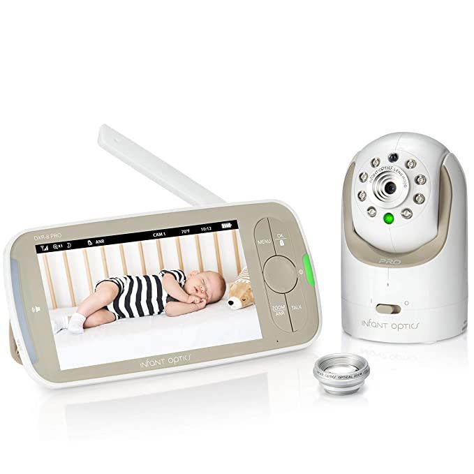 Infant Optics DXR-8 PRO Baby Monitor with 5" Screen, HD (720P) Resolution, and ANR | Amazon (US)