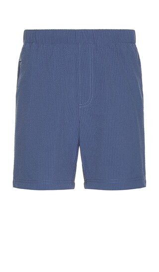 Original Penguin Seersucker Short in Blue. - size M | Revolve Clothing (Global)