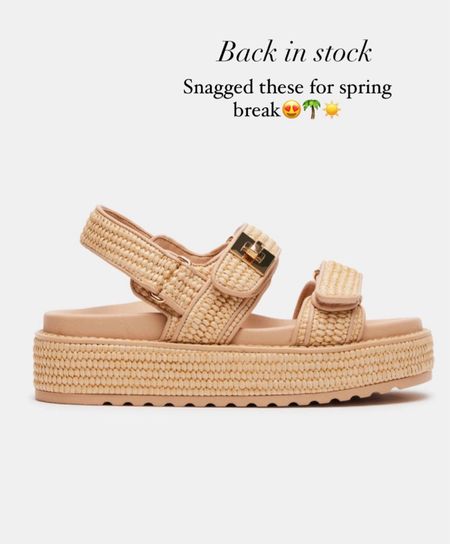 Sandals I’m taking on spring break!! 

Spring outfits 
Spring shoes 
Spring sandals 
Vacation outfits 
Spring break outfits 

#LTKstyletip #LTKfindsunder50 #LTKshoecrush