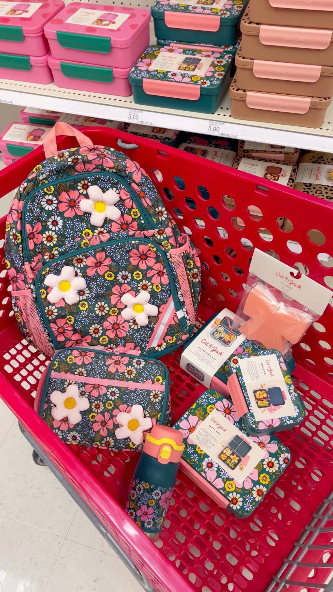 Target back to school, target backpacks, target cat and jack backpacks, target kids, target kids school supplies, target school supplies, target Bento box, lunchbox, target finds, target favorites, target must haves 

Target has the absolute cutest backpack and lunch sets for back to school!😍🎀 such adorable prints!🌸🍓 they’re 30% off today for Target Circle 

#LTKKids #LTKFindsUnder50 #LTKFamily