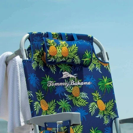Tommy Bahama Backpack Beach Folding Deck Backpack Chair Pineapple - 2020 | Walmart (US)