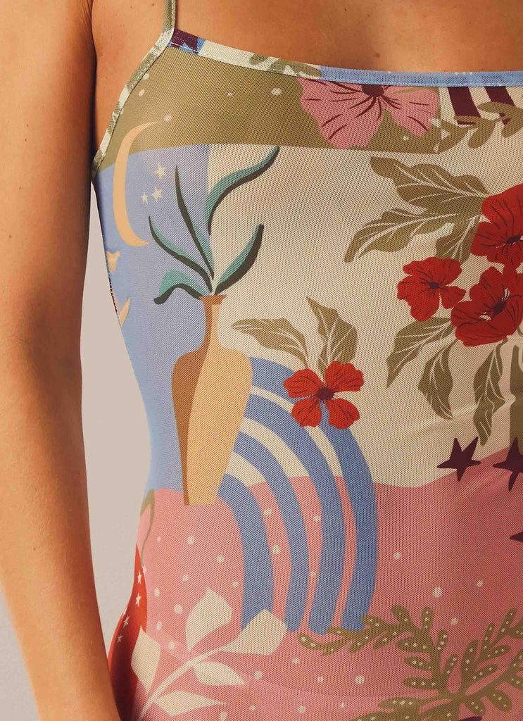 Wanderlust Maxi Dress - Fantasy Muse | Peppermayo (Global)