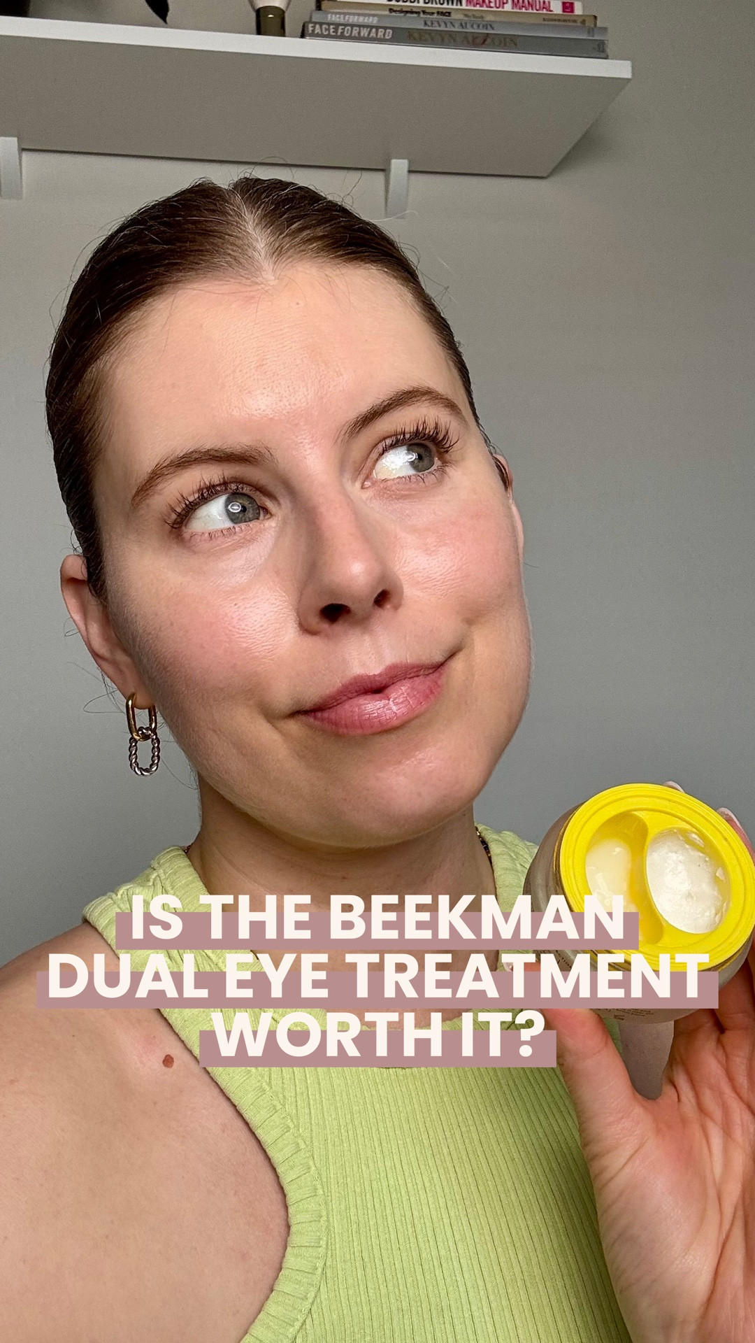 This product absolutely has a great product home in my skincare routine because it checks all the boxes for me!

Product featured:
Beekman 1802 Dual Eye Treatments