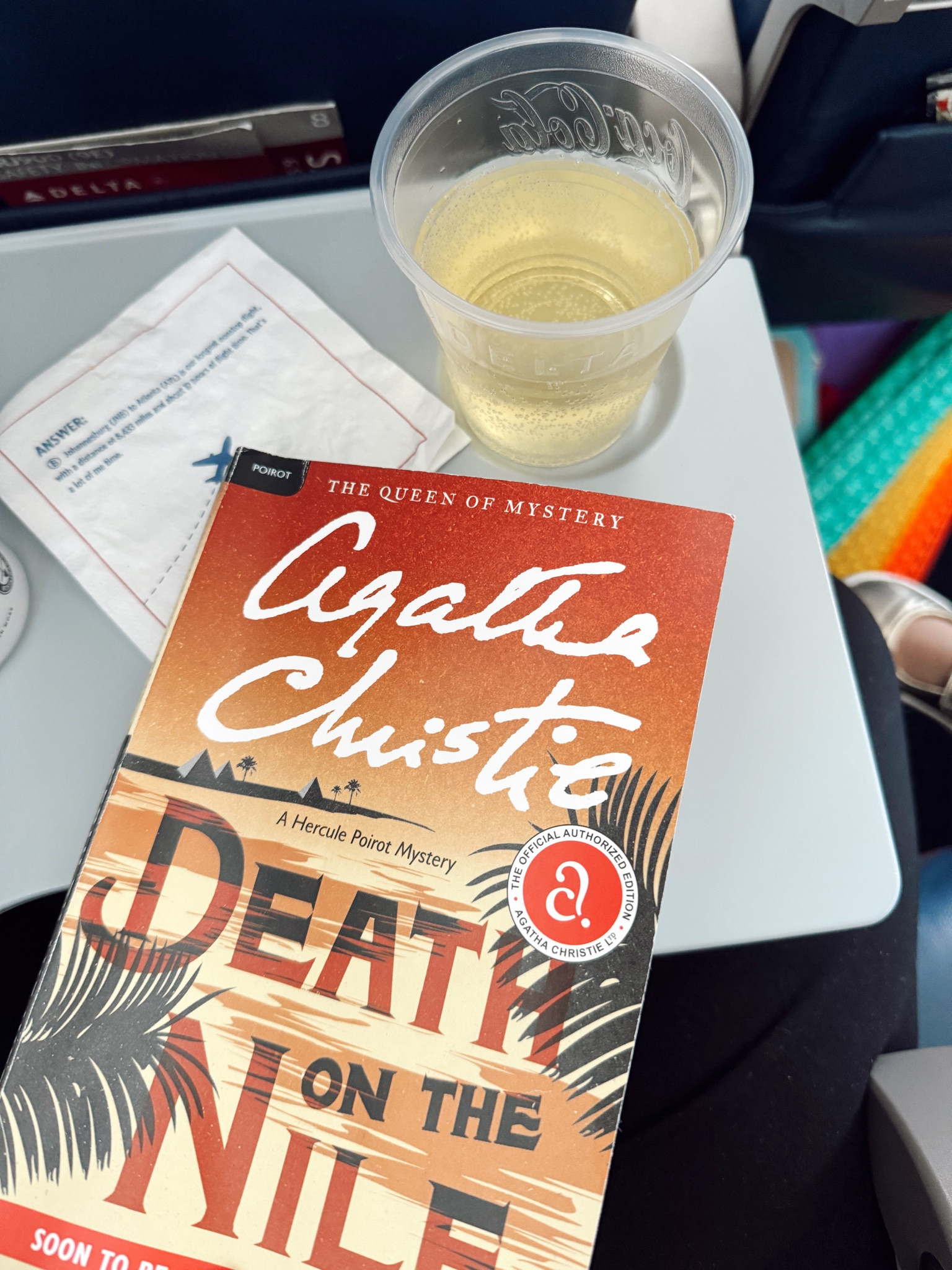 Airport read 📚
Agatha Christie death on the Nile
Currently reading
