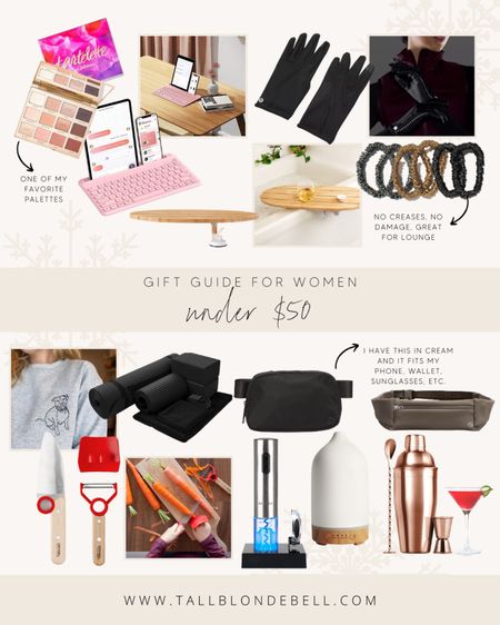 Gift guide for women • under $50

#LTKunder50 #LTKGiftGuide #LTKHoliday