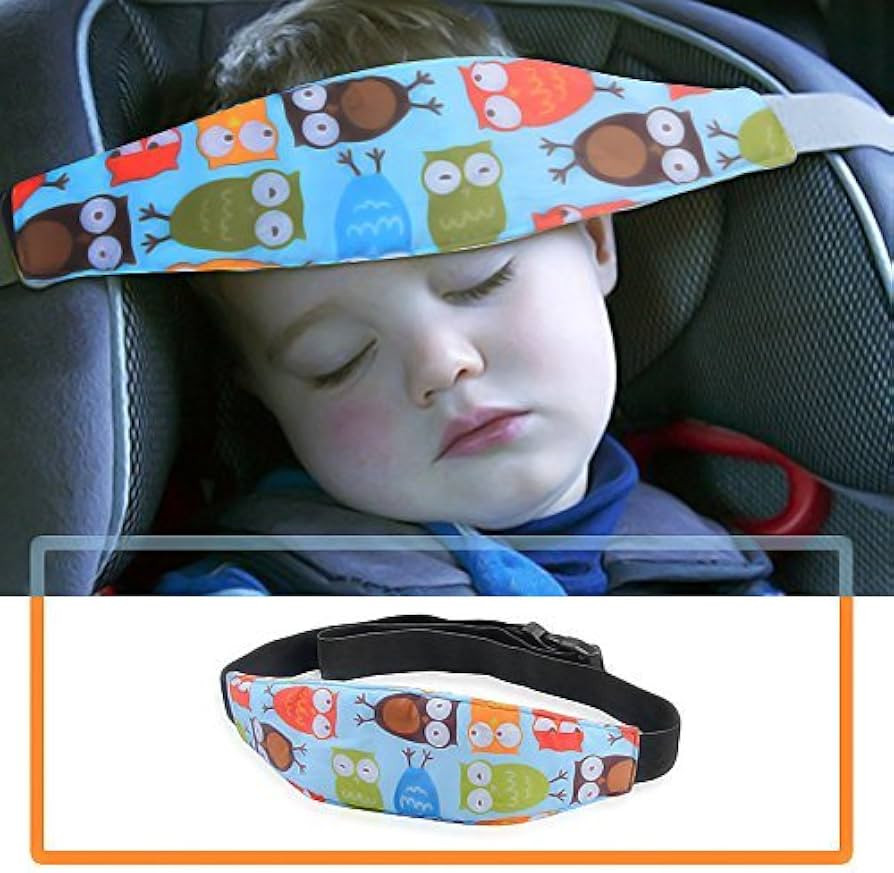 Head Support for Stroller Car Seat - Head Band Strap Headrest for Sleeping Traveling for Toddler ... | Amazon (US)