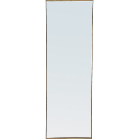Eternity 60" x 18" Rectangular Metal Framed Wall Mirror | Build.com, Inc.