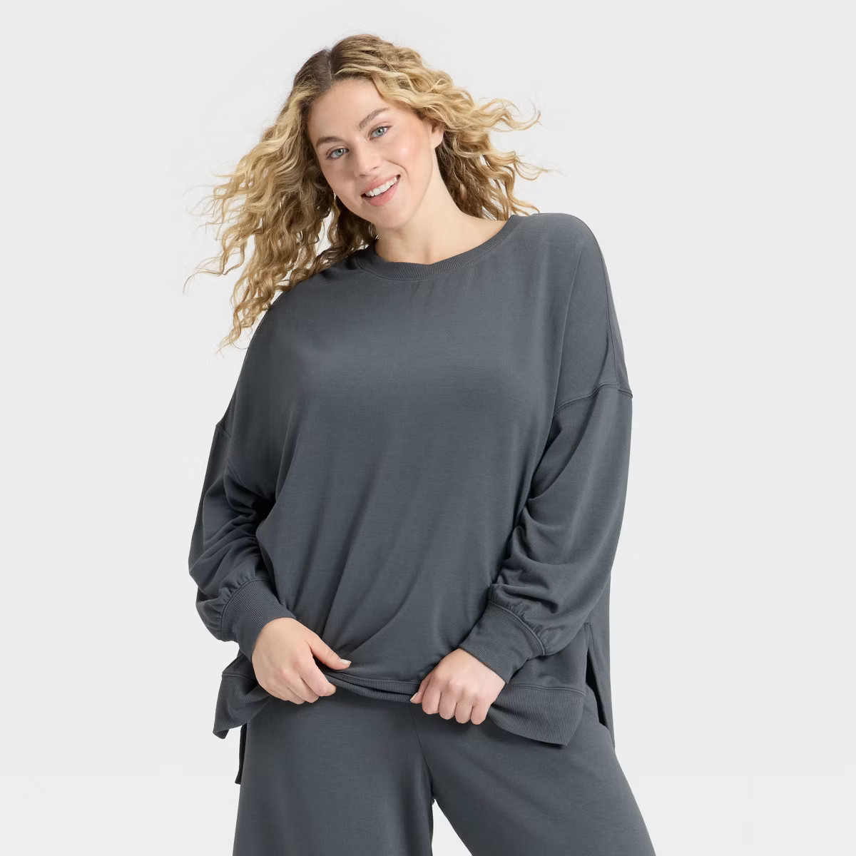 Women's French Terry Fleece Crewneck Sweatshirt - Wild Fable™ | Target