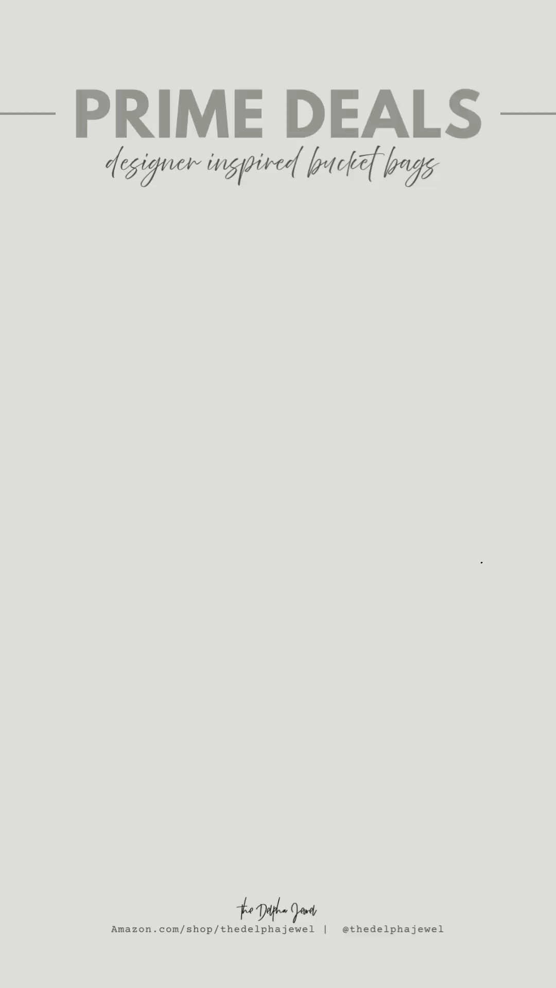 The cutest little designer inspired bucket bags from Amazon. They are great quality have great rating/reviews and are on sale 39% off/$27.99.



#LTKSaleAlert #LTKSeasonal