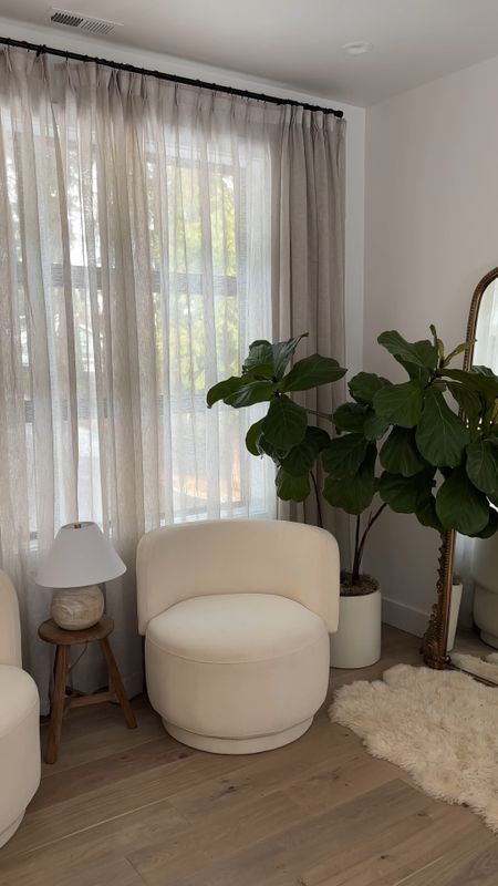 Customizable sheer curtains - color camel 

#LTKstyletip #LTKhome