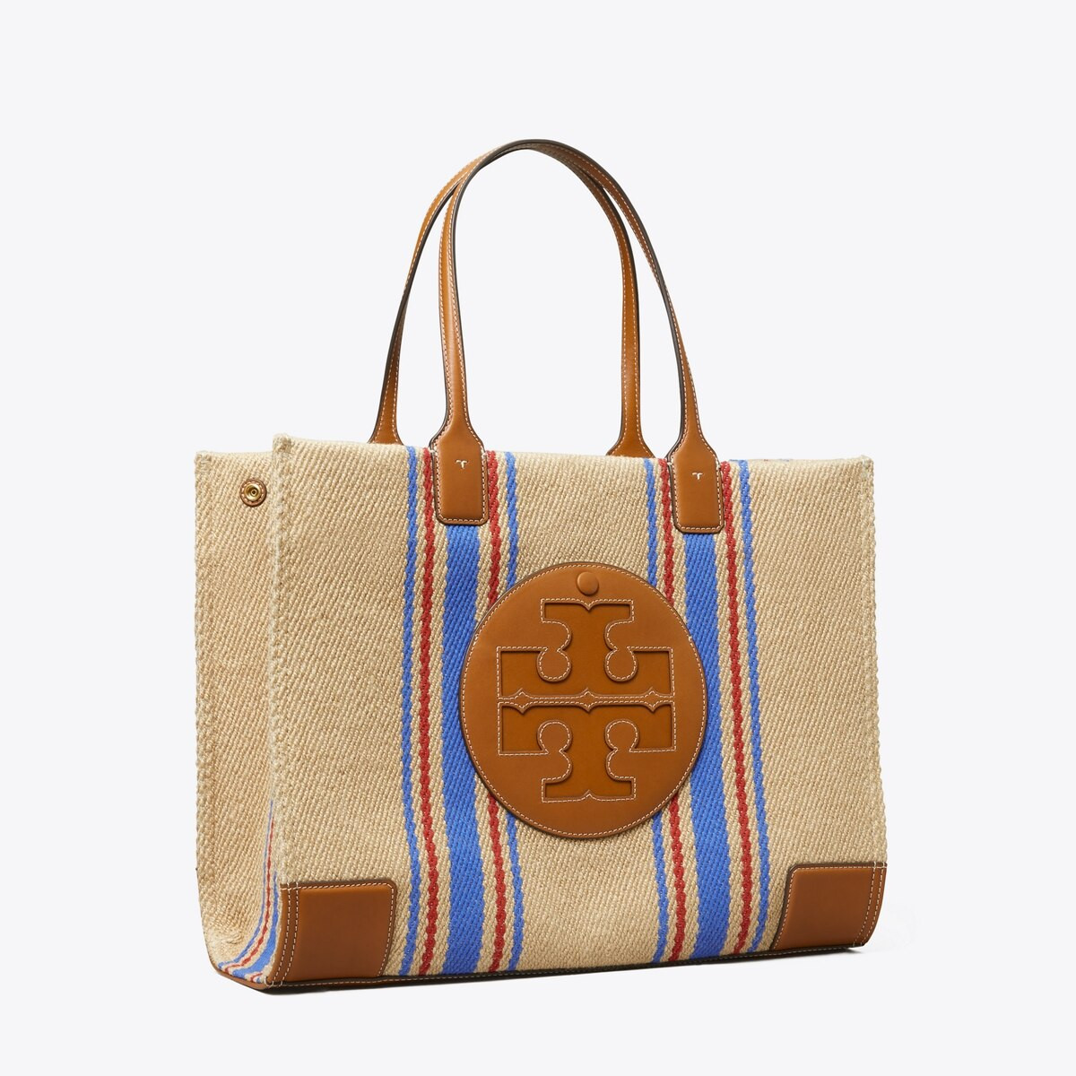 Ella Linen Stripe Tote Bag | Tory Burch (US)