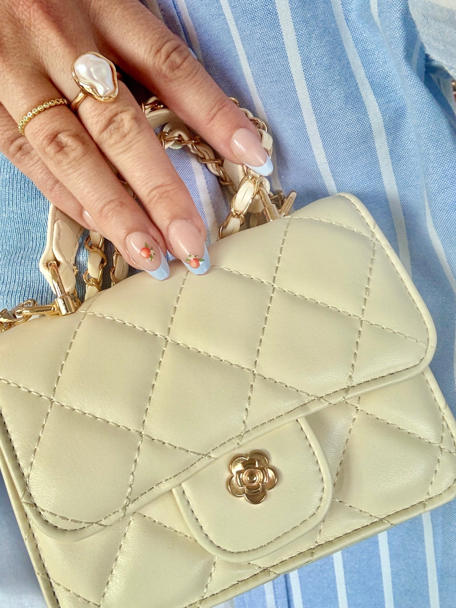 Nails Capri Glamnetics 
& Acessories purse

#LTKootd #LTKBeauty #LTKTravel