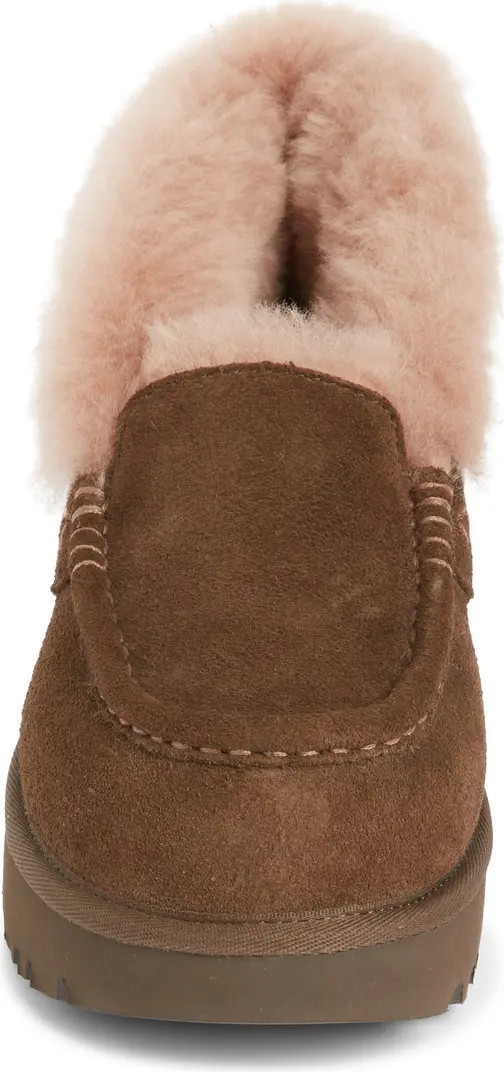 Ansley Parc Genuine Shearling Platform Slipper (Women) | Nordstrom