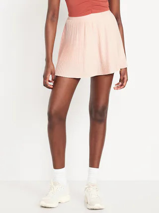 Extra High-Waisted StretchTech Micro-Pleated Skort | Old Navy (US)