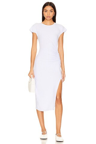 SUNDRY Midi Dress in Sky from Revolve.com | Revolve Clothing (Global)