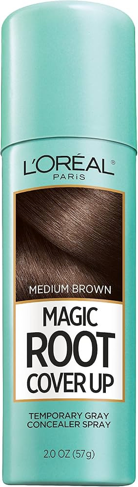 L'Oreal Paris Root Cover Up Temporary Gray Concealer Spray, Hair Color Spray with Filling & Thick... | Amazon (US)