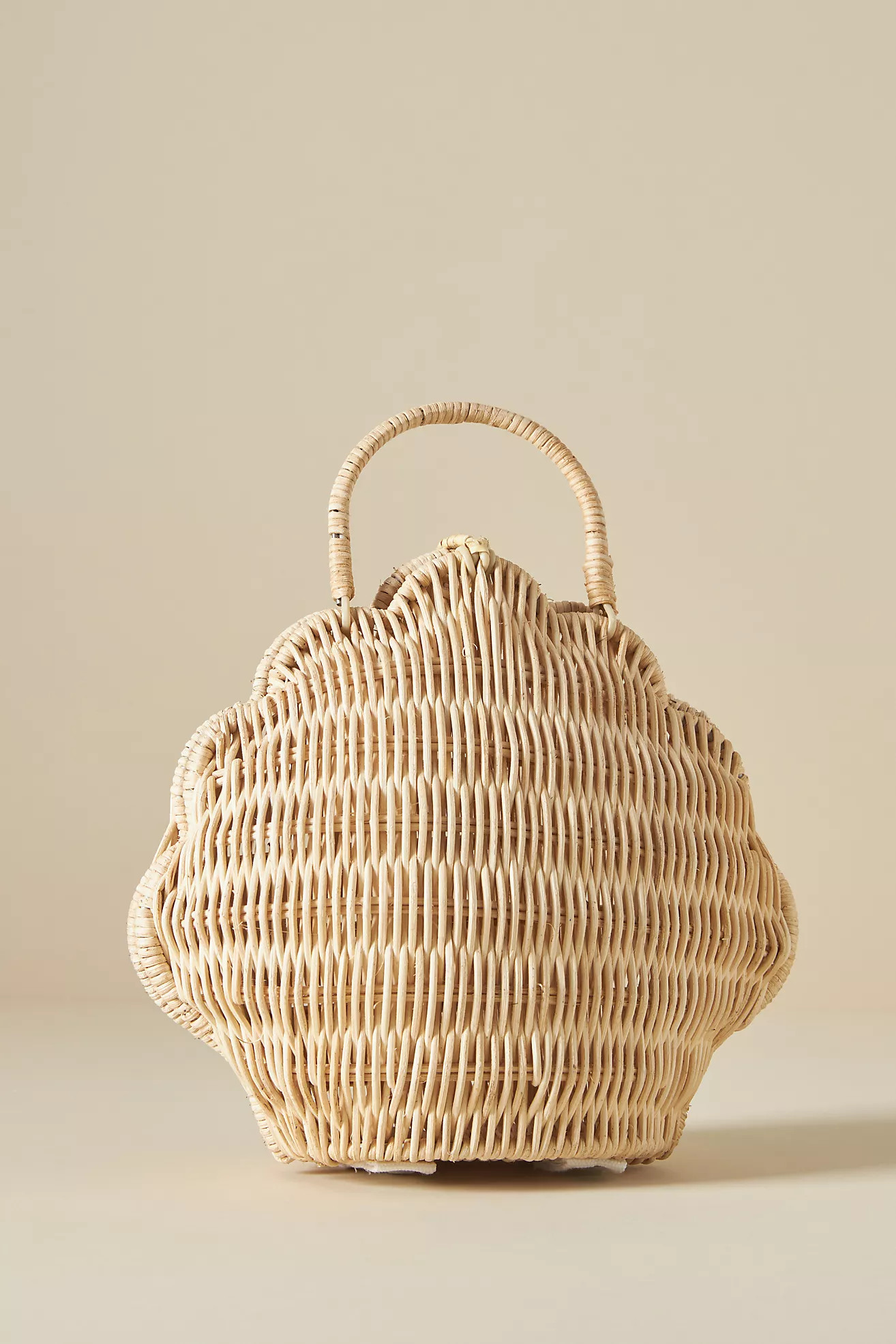 Olli Ella Rattan Shell Bag | Anthropologie (US)