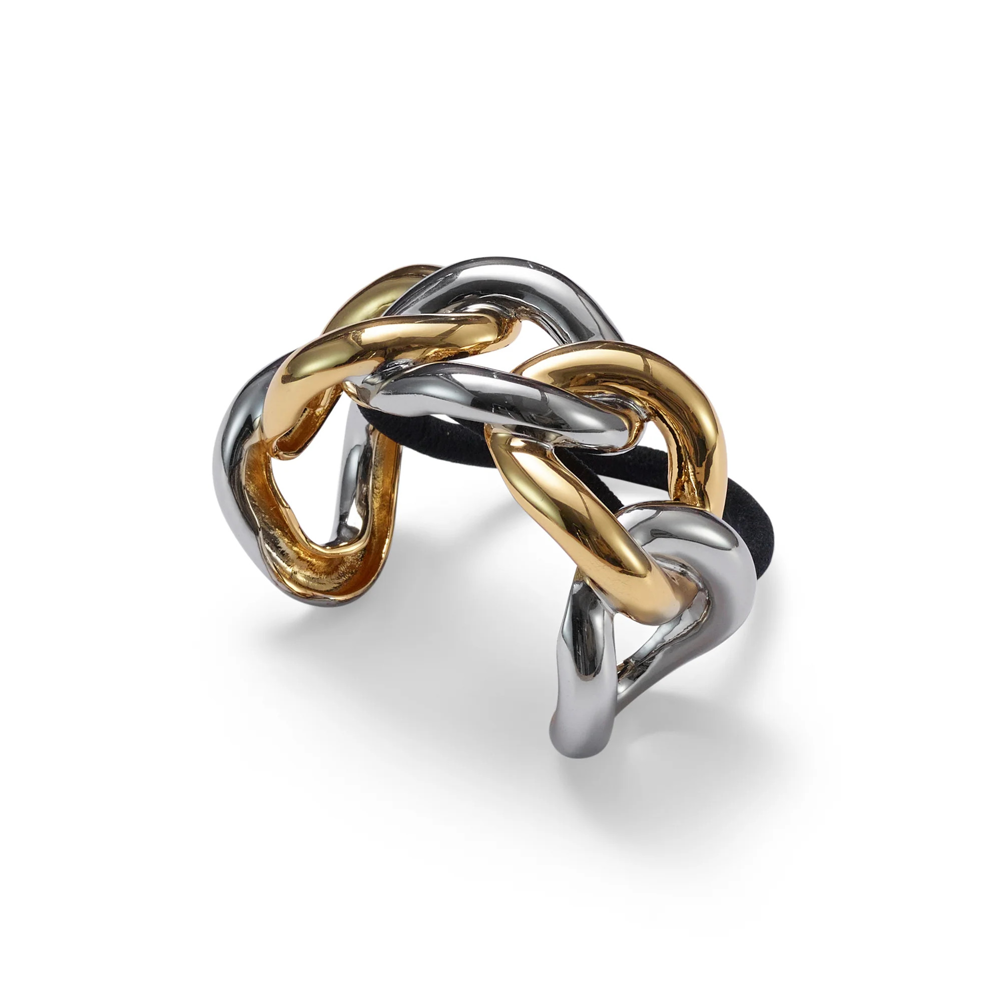 Mixed Metal Elena Chain Pony Cuff | Lelet NY