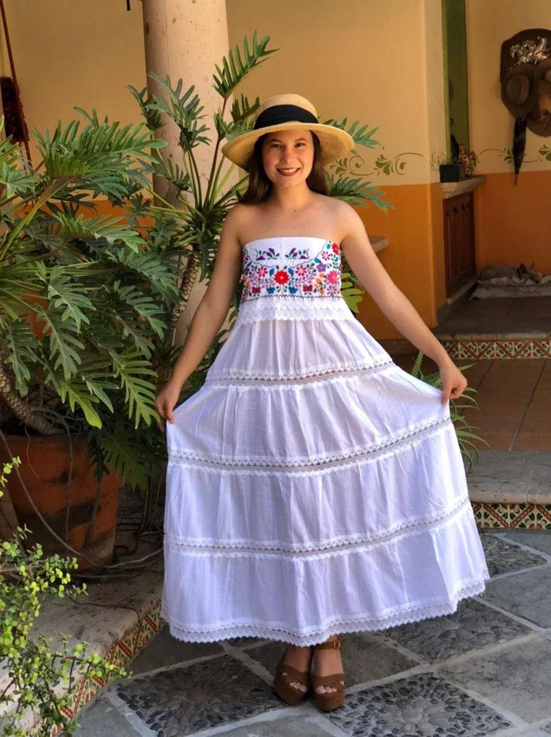 Long hotsell mexican dress