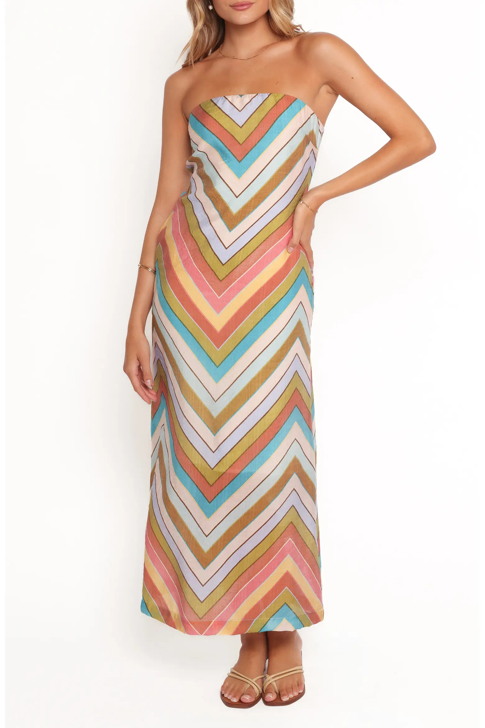 Lane Chevron Maxi Sundress (Women) | Nordstrom | Nordstrom