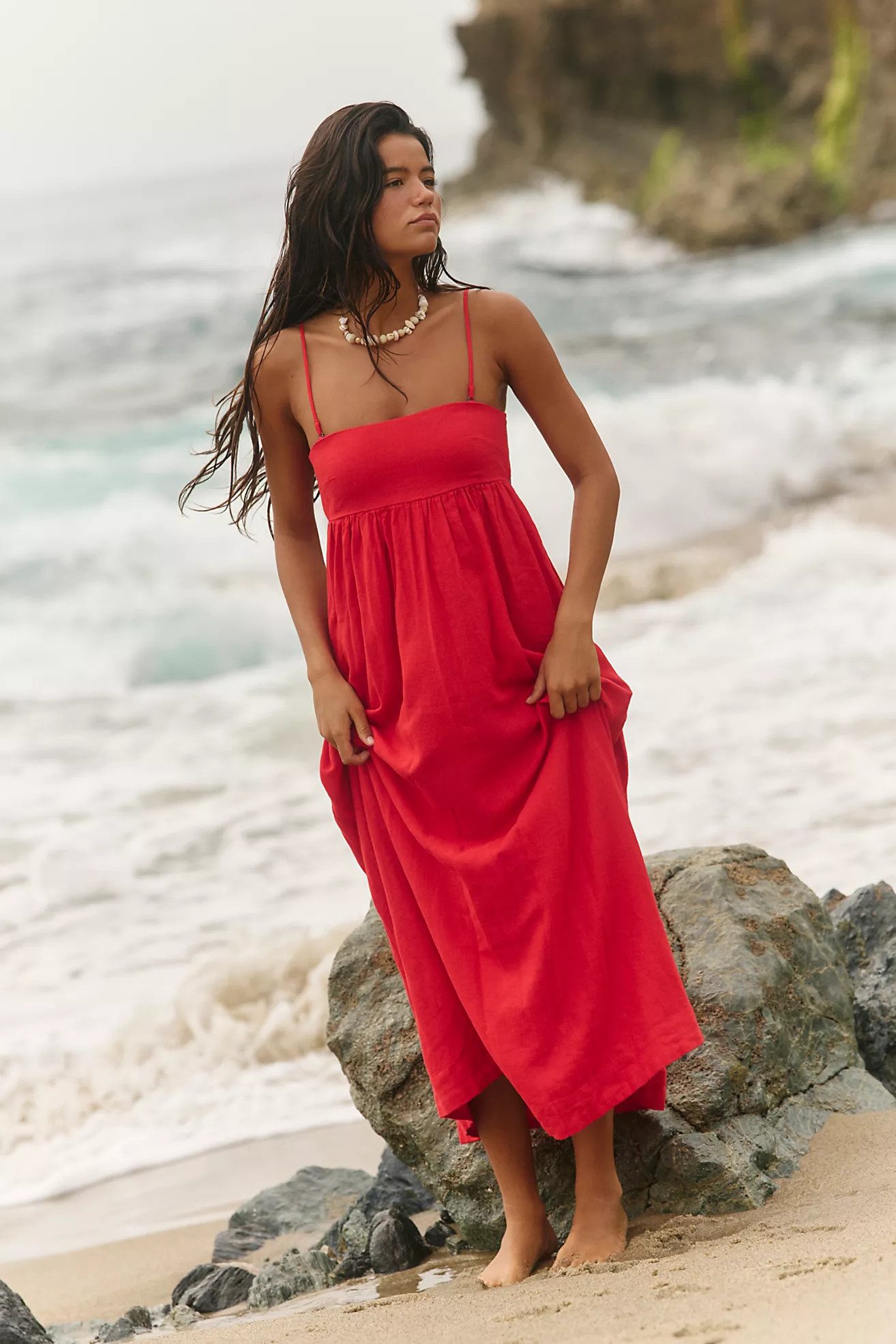 Halo Babydoll Midi Dress | Free People (Global - UK&FR Excluded)