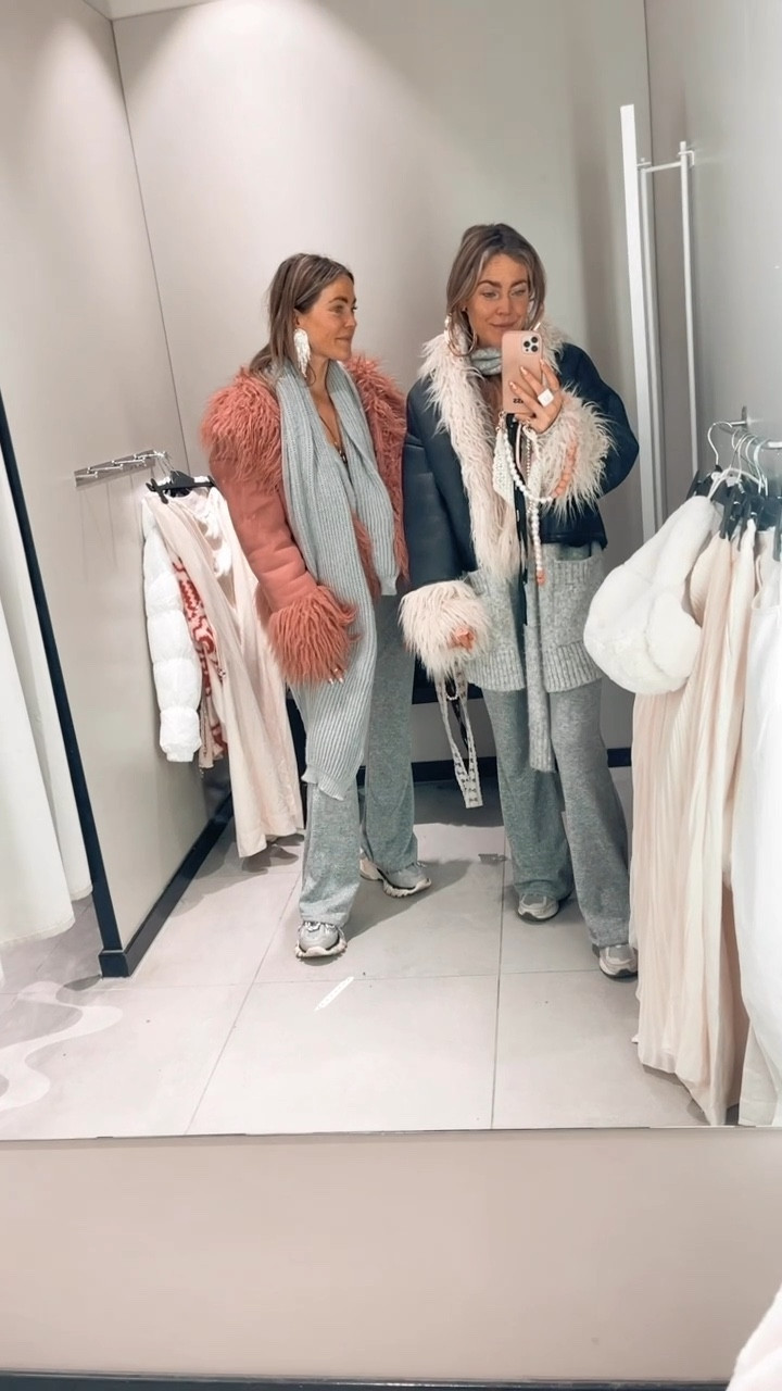 day 24/12 get winter ready with us. #LTKGift #grwu #getreadywithus #grwm We wish you all the love & happiness of the whole wide world.. and we are so blessed you found us  and for all your support this year it means everything... and lovelies up to an amazing new year together filled with a lot of fashion inspiration comin' your way.. lots of love Twingirls Mardy & Esme💕💕

Boohoo, plt, faux fur coats, wintercoats, twinning, Christmas outfits, NY outfits, fold flared leggings, comfy sets

#LTKHoliday #LTKGiftGuide #LTKVideo