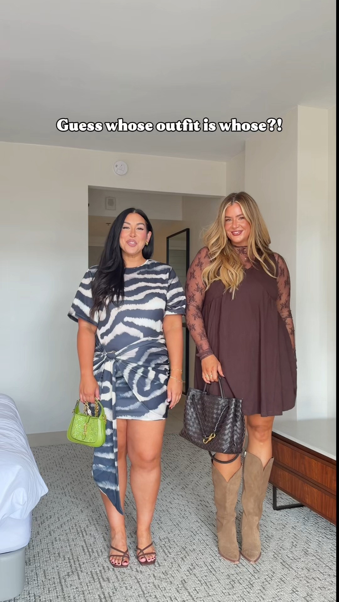 Guess whose outfit is whose? 
amazon finds, amazon style, amazon outfit, fall dress, affordable fashion 

 #LTKSeasonal #LTKMidsize
