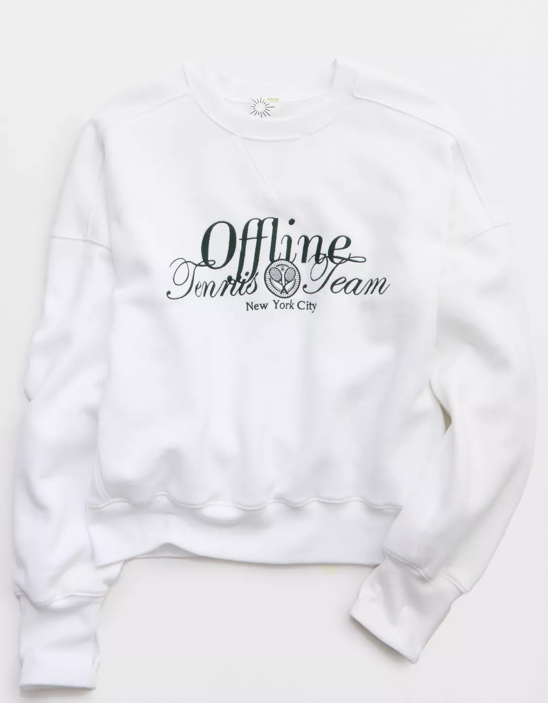 OFFLINE By Aerie Cloud Fleece Classic Crewneck | Aerie