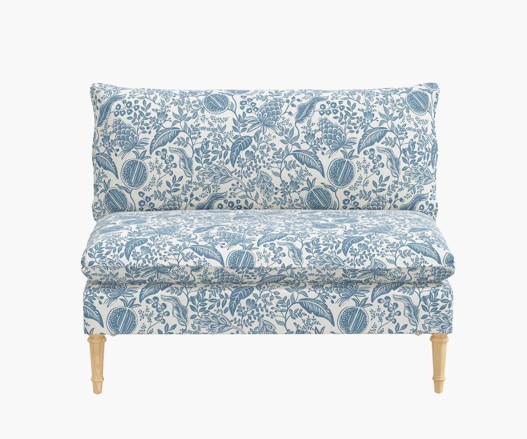 Pomegranate Louie Settee | Rifle Paper Co.