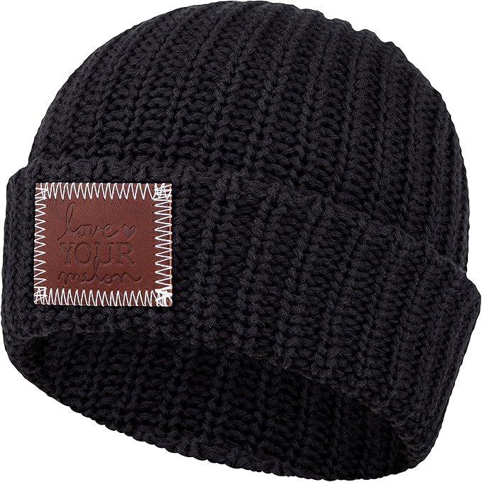 Love Your Melon Beanie for Men & Women, Cuffed Beanie, Winter Hats, Cool Beanies, 100% Cotton Mad... | Amazon (US)