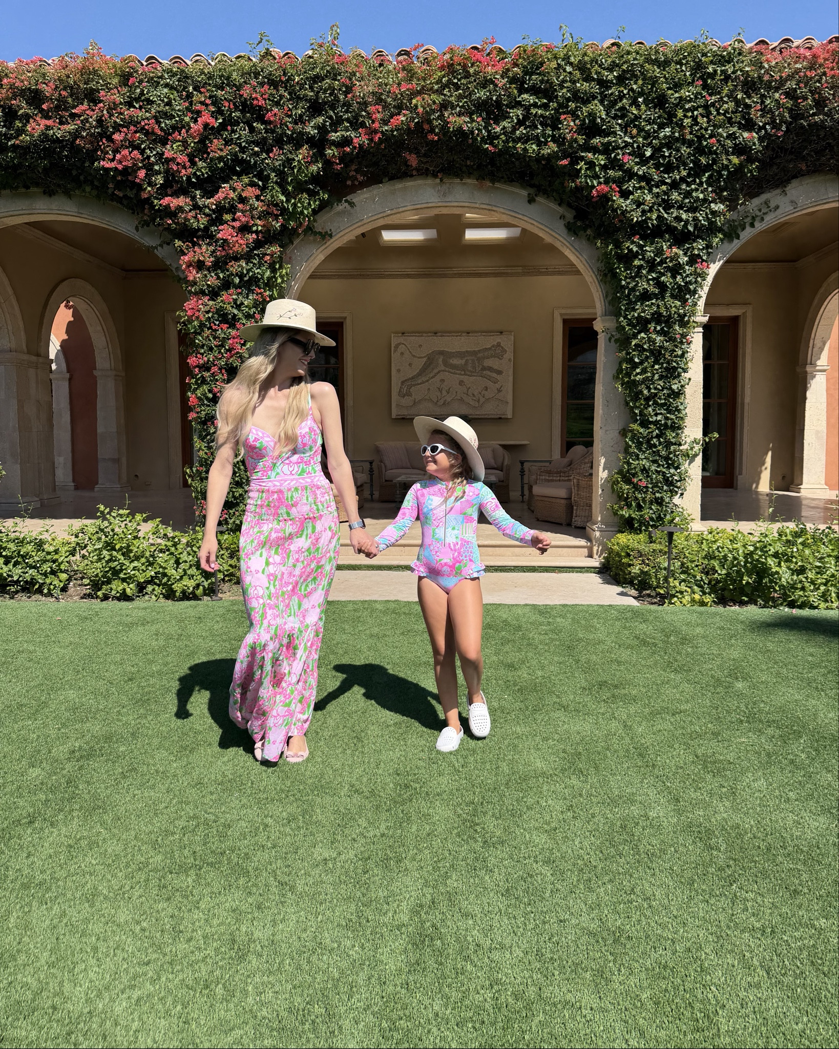 Spring Break in coordinating mother/daughter swimsuits! 

#LTKmomlife #LTKKids #LTKSwim