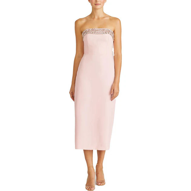 Womens Split Hem Mid Calf Midi Dress | Shop Simon