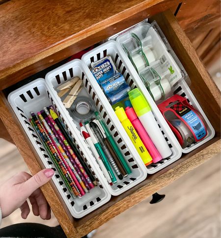 Mini organizer trays 3 for under $1 at Walmart! Perfect for organizing make up drawers, junk drawers or cabinets!  

#LTKFind #LTKhome #LTKstyletip