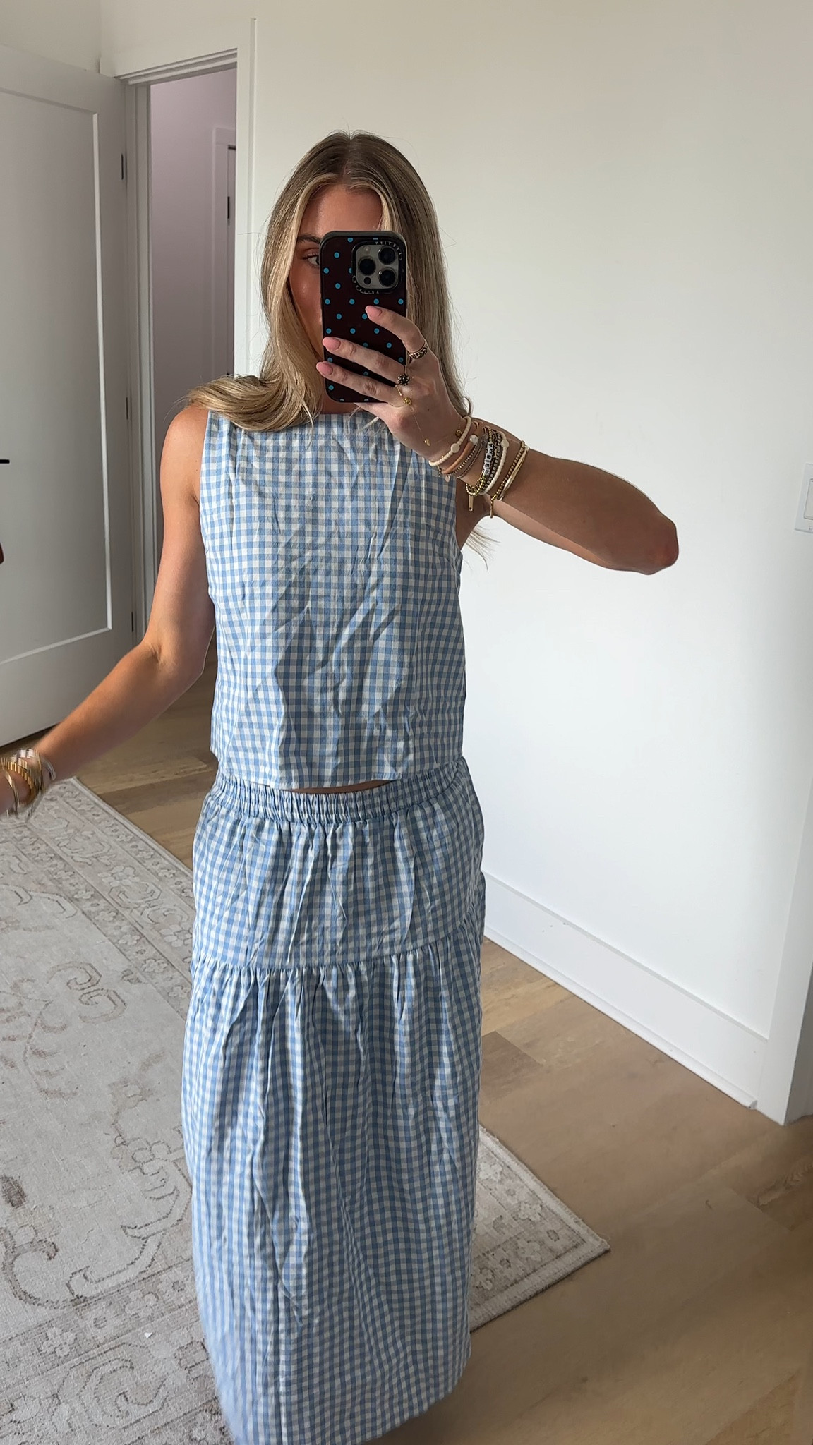 Amazon size small QIBABU Womens Gingham 2 Piece Outfits Casual Sleeveless Crop Top and High Waisted Tiered Skirt Plaid Sets Summer Dressy

#LTKootd #LTKSaleAlert #LTKSeasonal
