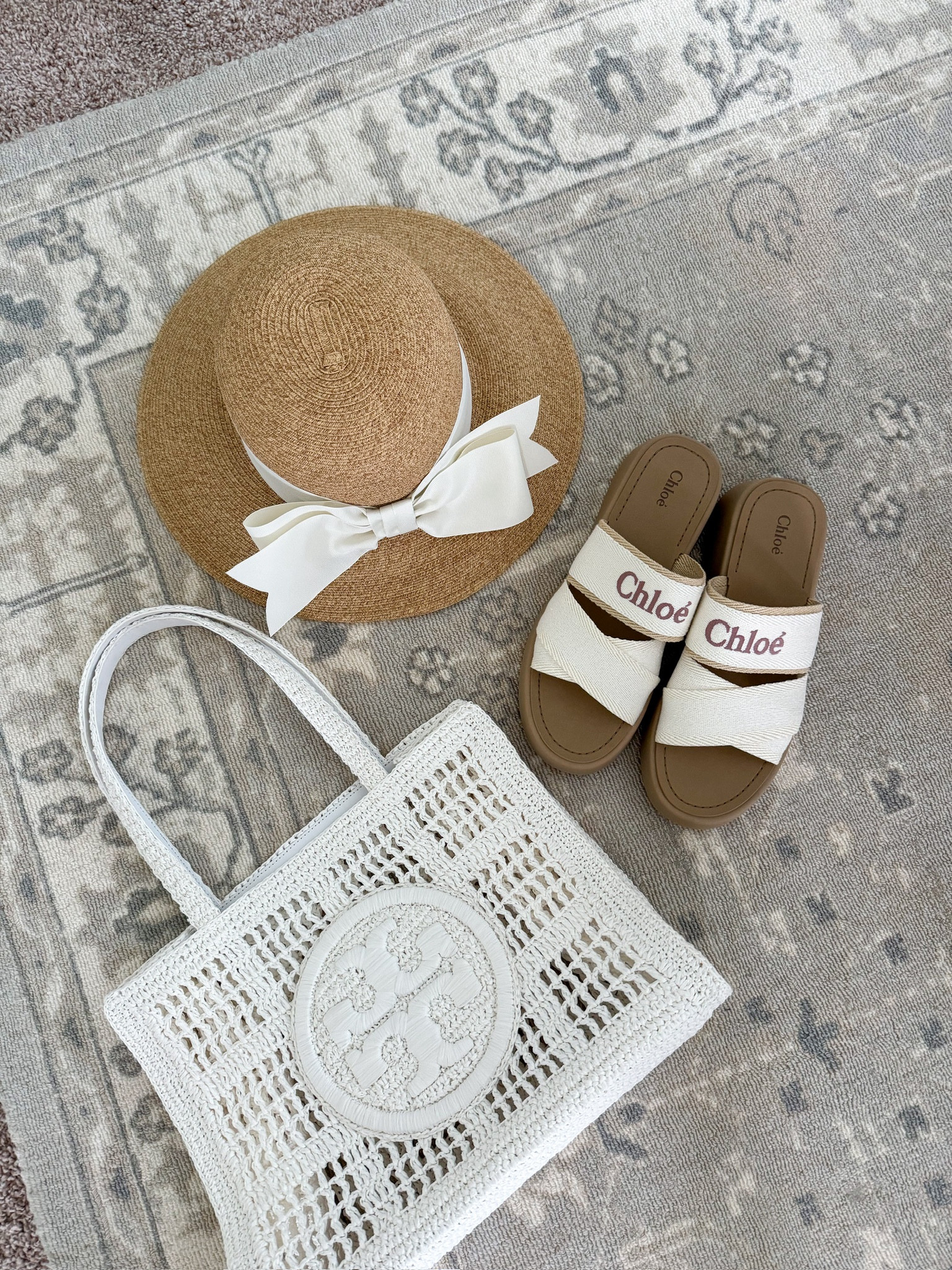 A few summer favorites that will be going with me on vacation! Summer hats // beach hats // summer bags // straw bags // summer sandals // comfortable sandals // summer neutrals 

#LTKItBag #LTKShoeCrush #LTKSeasonal